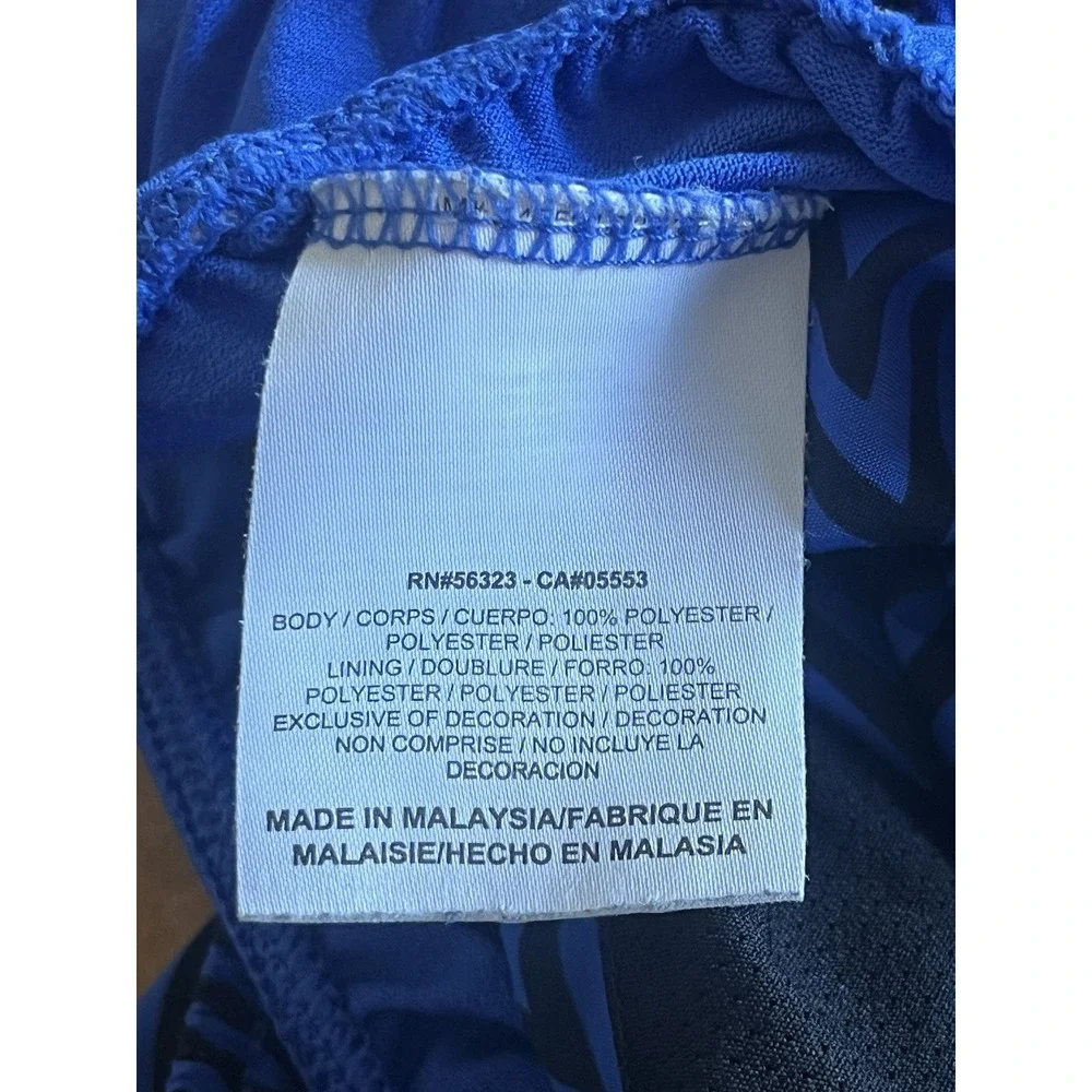 Nike Dri-Fit Women's Black & Blue Tempo Running Shorts w/ Lining Size M Athletic